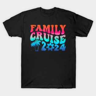 Family Matching Ship Vacation Trip Family Cruise 2024 T-Shirt